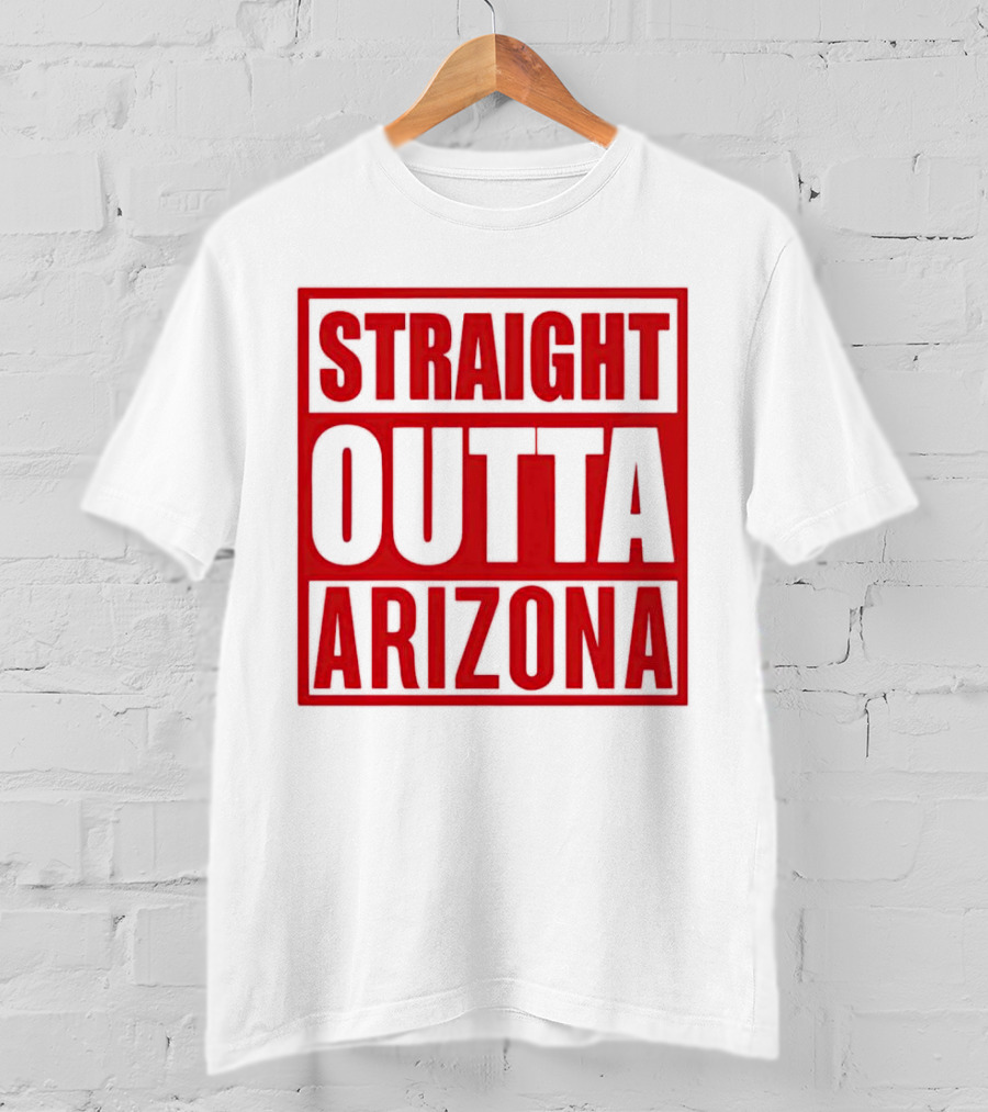 Straight Outta Arizona Diamondbacks T-Shirt
