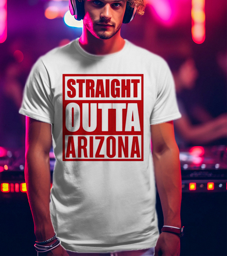 Straight Outta Arizona Diamondbacks T-Shirt