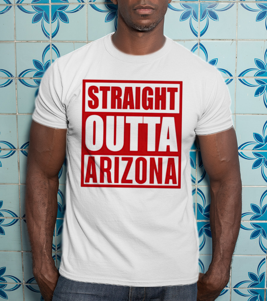 Straight Outta Arizona Diamondbacks T-Shirt