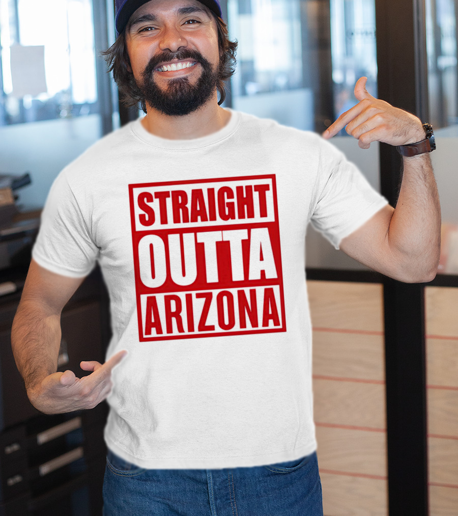 Straight Outta Arizona Diamondbacks T-Shirt