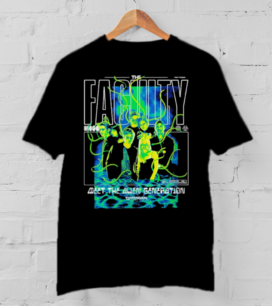The Faculty Meet The Alien Generation Dimension Films T-Shirt