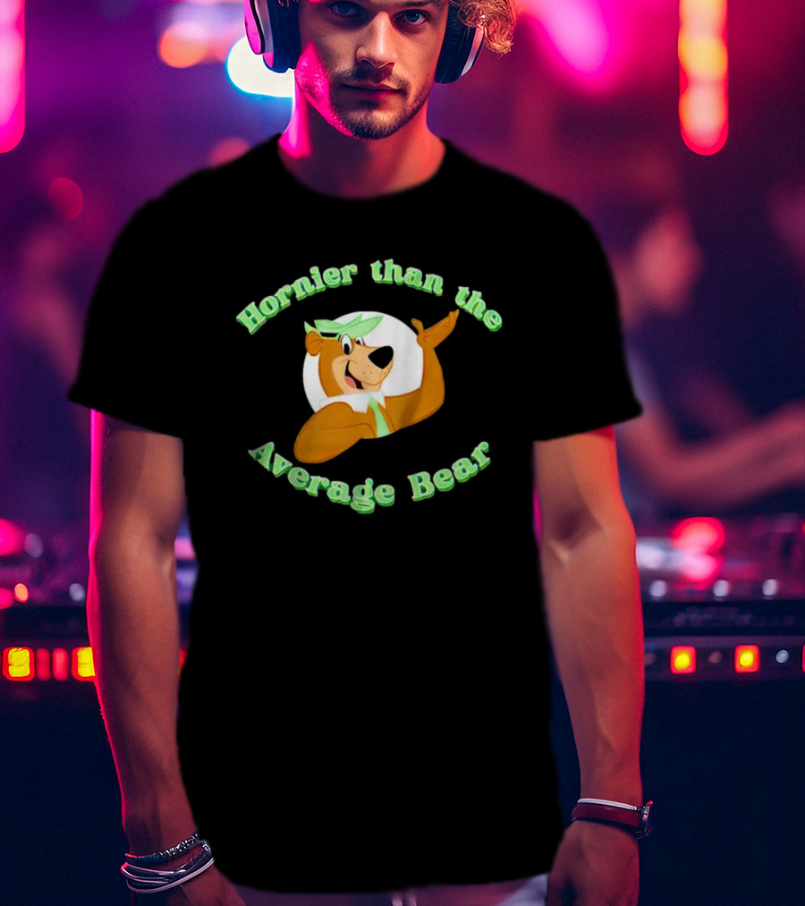 Hornier Than The Average Bear Yogi Bear T-Shirt