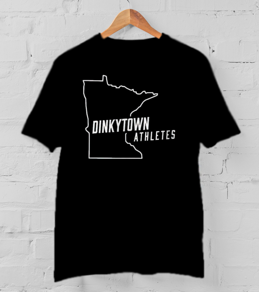 Ben Johnson Dinkytown Athletes Minnesota Outline T-Shirt