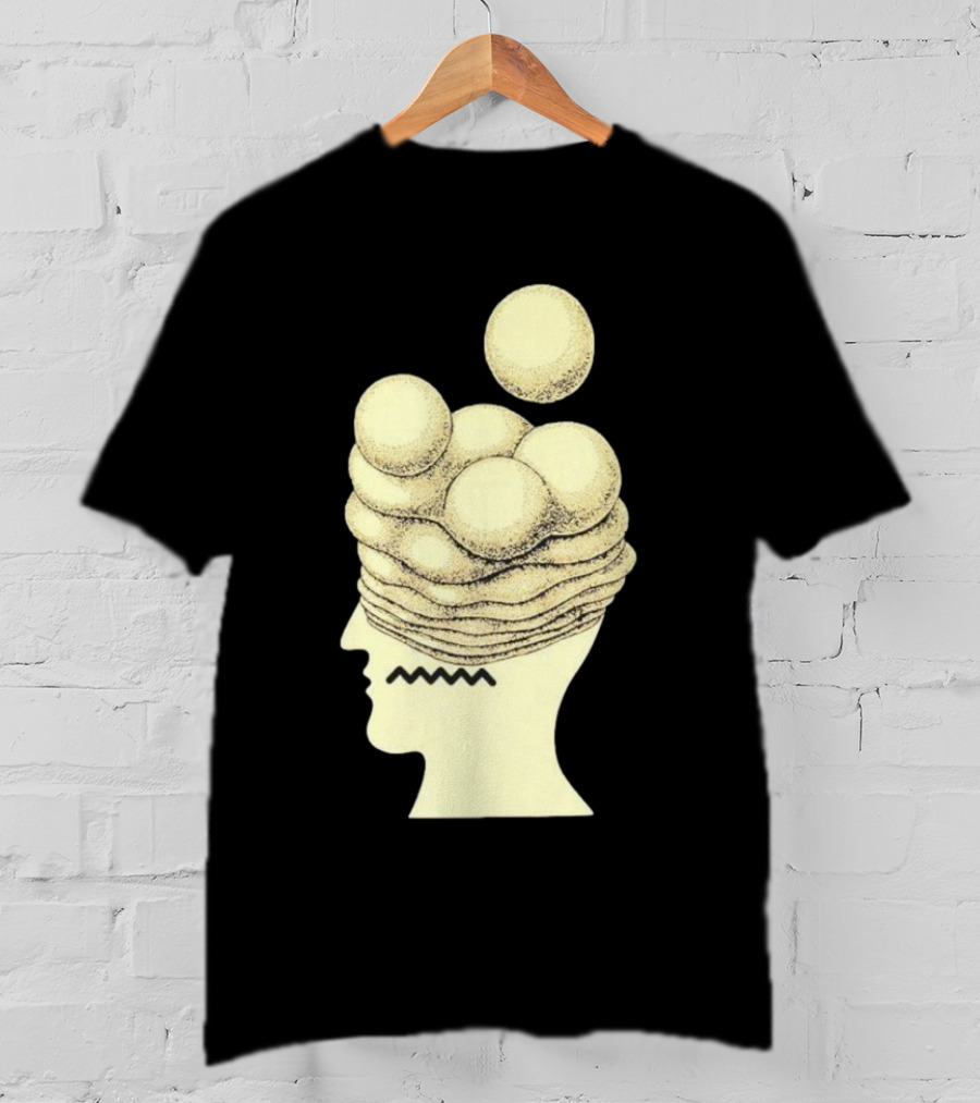 Brain Dead Growth Surreal Layers Optical Illusion T-Shirt