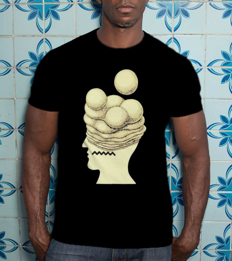 Brain Dead Growth Surreal Layers Optical Illusion T-Shirt