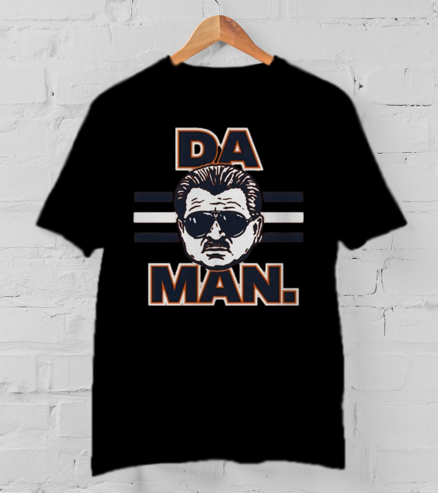 Mike Ditka Da Man Coach Sunglasses Iconic T-Shirt