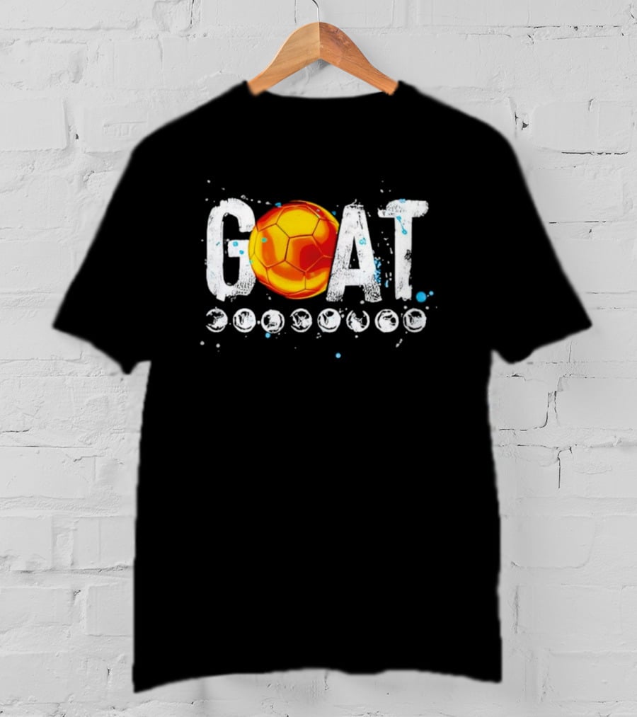 GOAT Ballon D'or 8 Soccer Legend T-Shirt