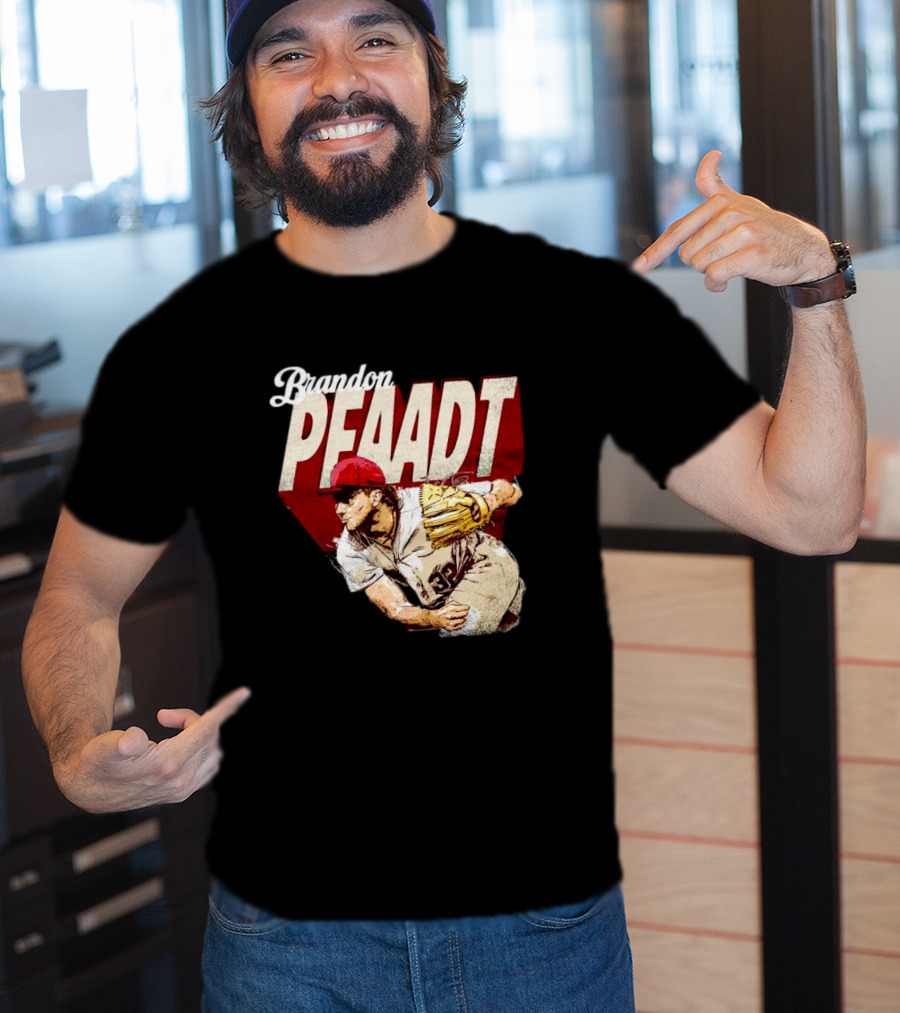 Brandon Pfaadt Arizona Diamondbacks Pitching Action Signature T-Shirt