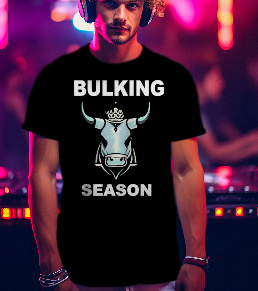 Bulking Season Bull Crown Gymbros T-Shirt