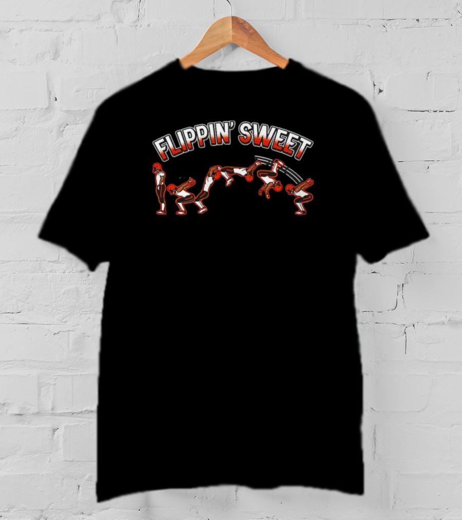 Flippin’ Sweet Cincinnati Bengals Football Acrobatics T-Shirt