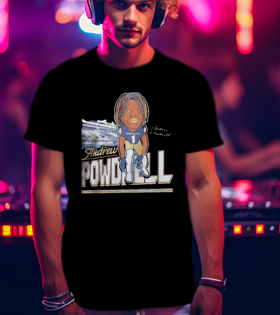 Andrew Powdrell Number 1 Honor Groundstone Signature T-Shirt