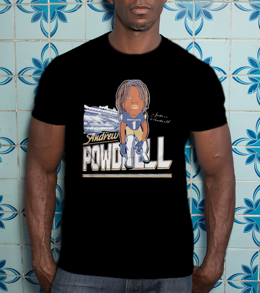 Andrew Powdrell Number 1 Honor Groundstone Signature T-Shirt