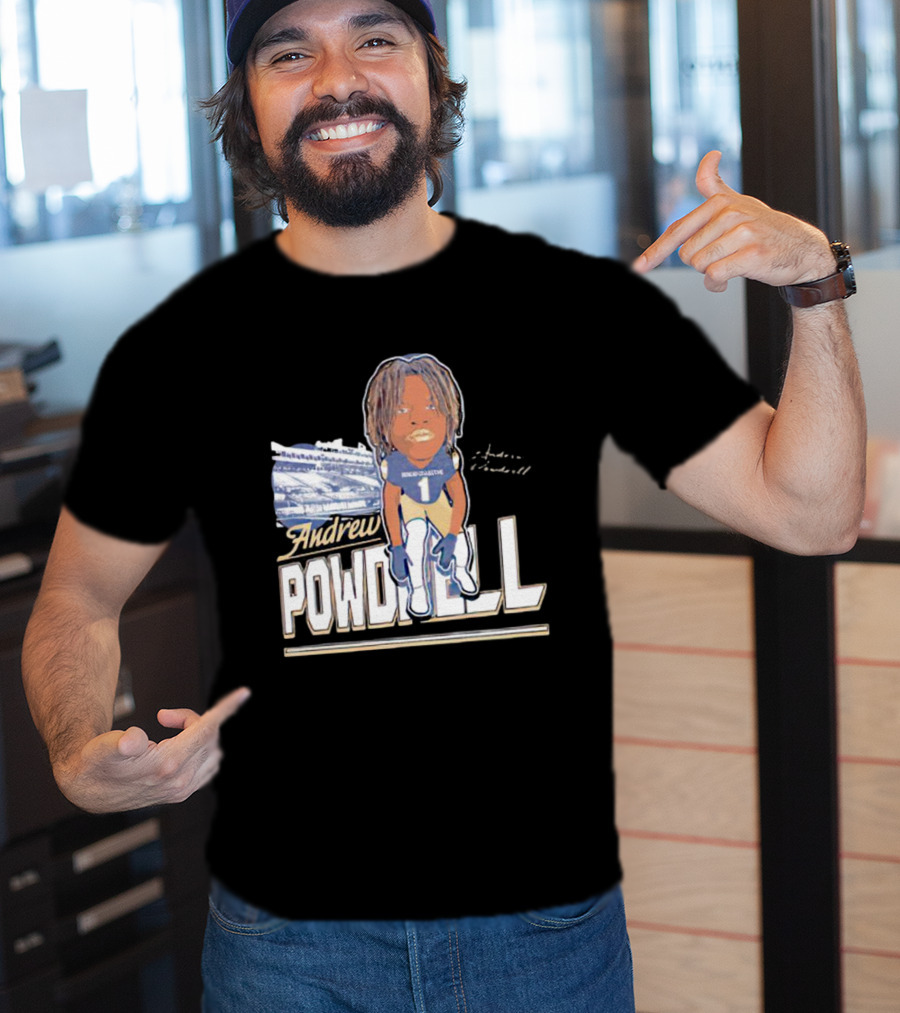 Andrew Powdrell Number 1 Honor Groundstone Signature T-Shirt