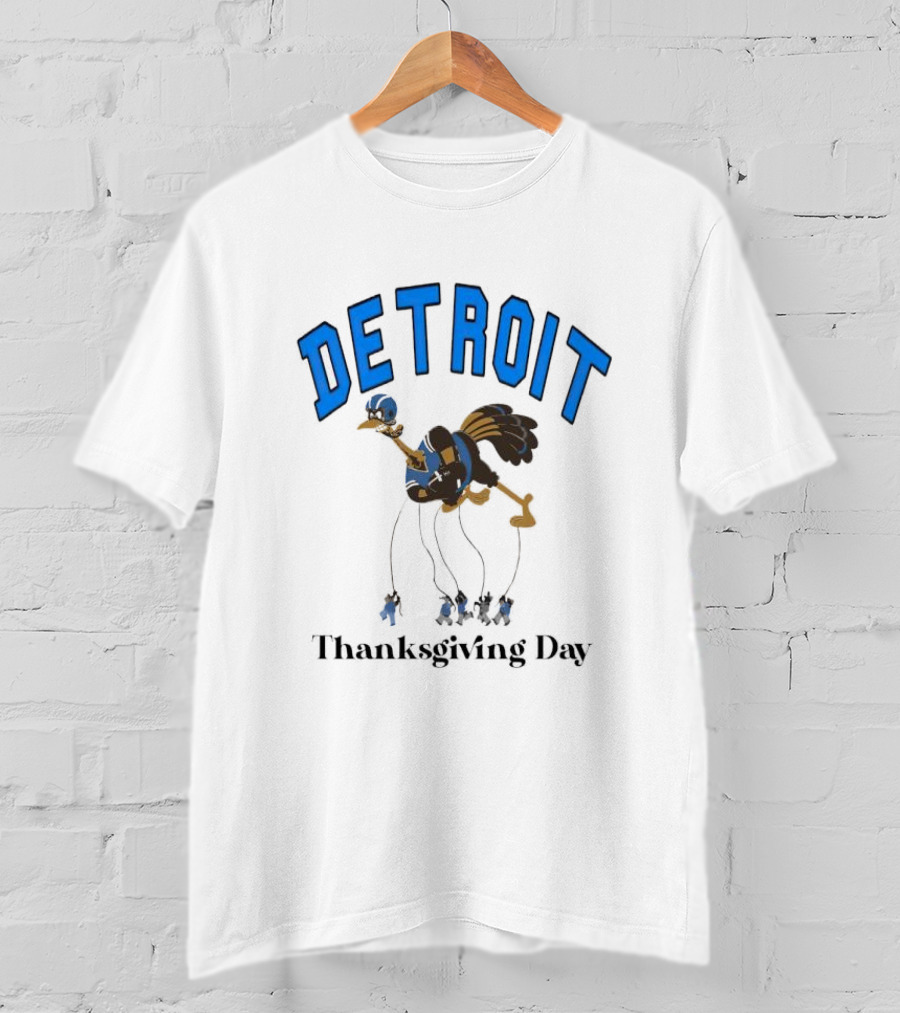 Detroit Thanksgiving Day Turkey T-Shirt