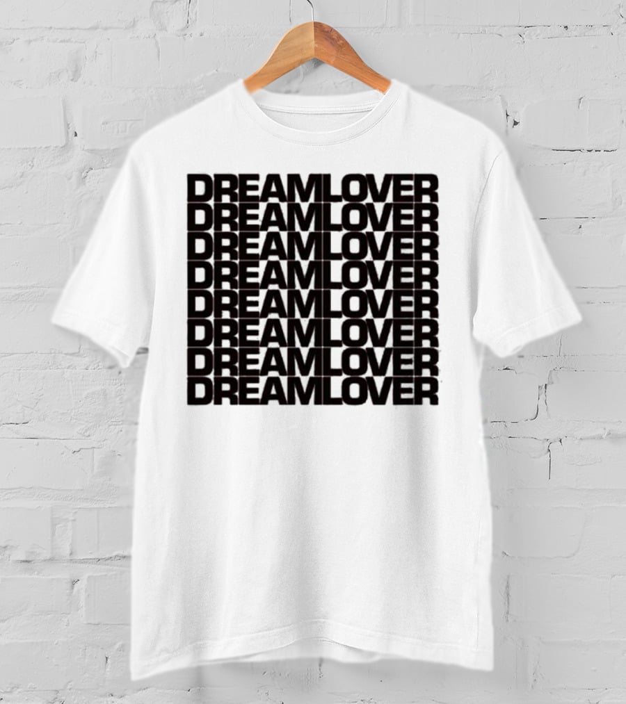 Mariah Carey Dreamlover Repeated Text T-Shirt