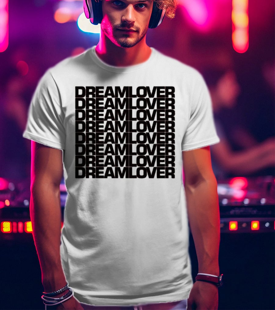 Mariah Carey Dreamlover Repeated Text T-Shirt