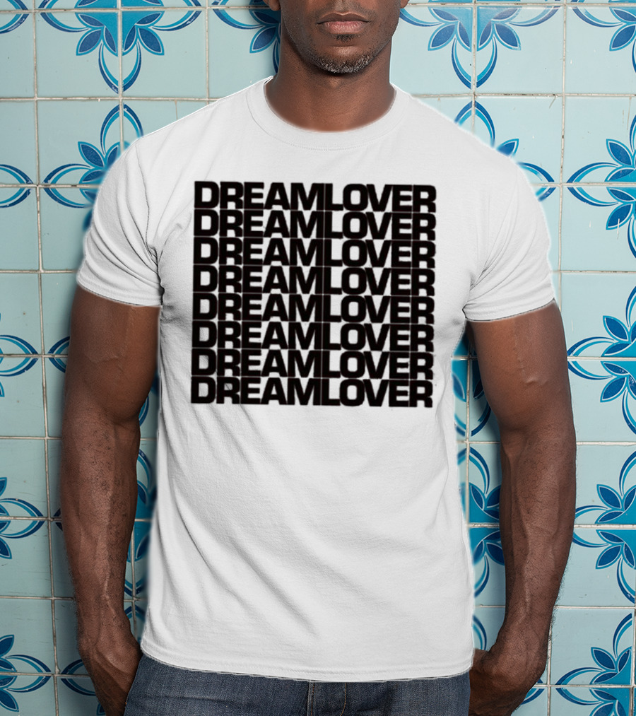 Mariah Carey Dreamlover Repeated Text T-Shirt