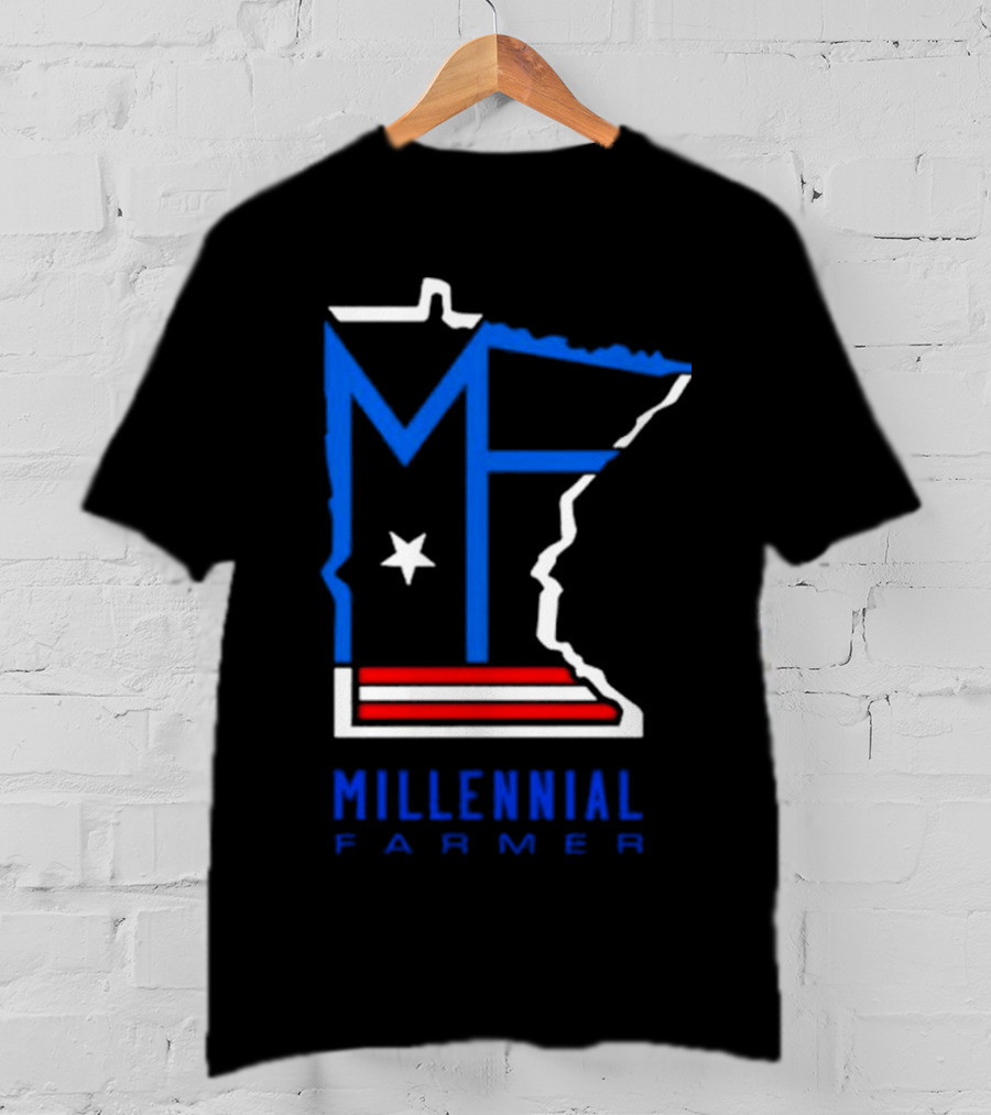 Millennial Farmer RWB Minnesota T-Shirt