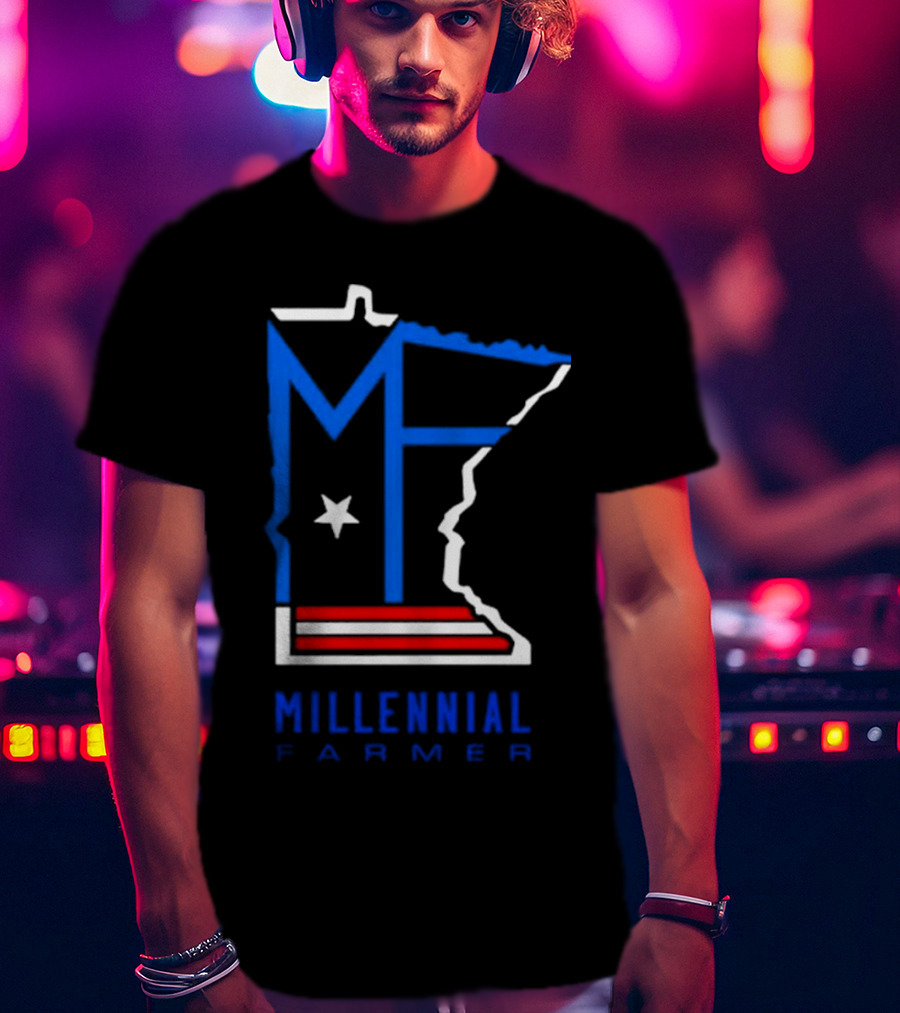 Millennial Farmer RWB Minnesota T-Shirt