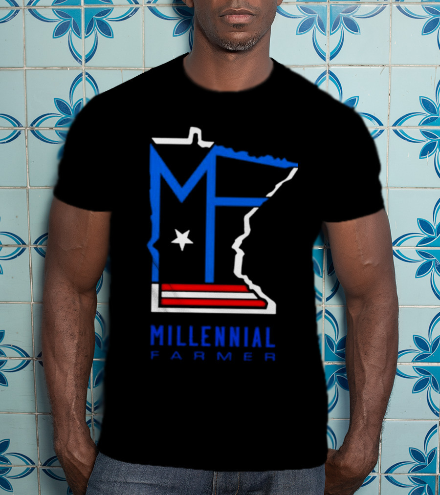 Millennial Farmer RWB Minnesota T-Shirt