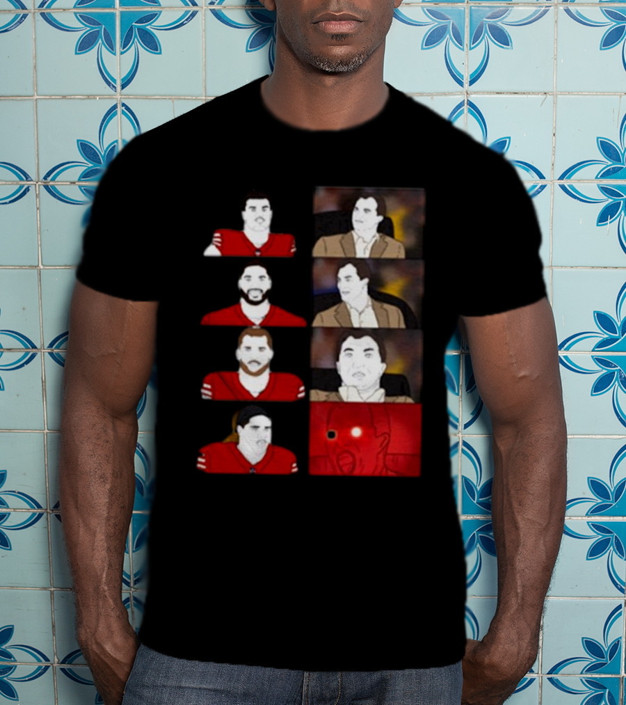Rita Oak Mr. McMahon Meme San Francisco 49ers Football Reaction T-Shirt