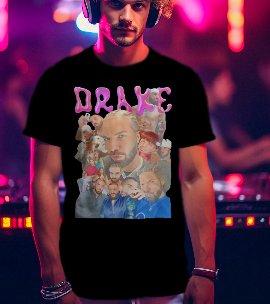 Drake Collage Bootleg Ubaru T-Shirt