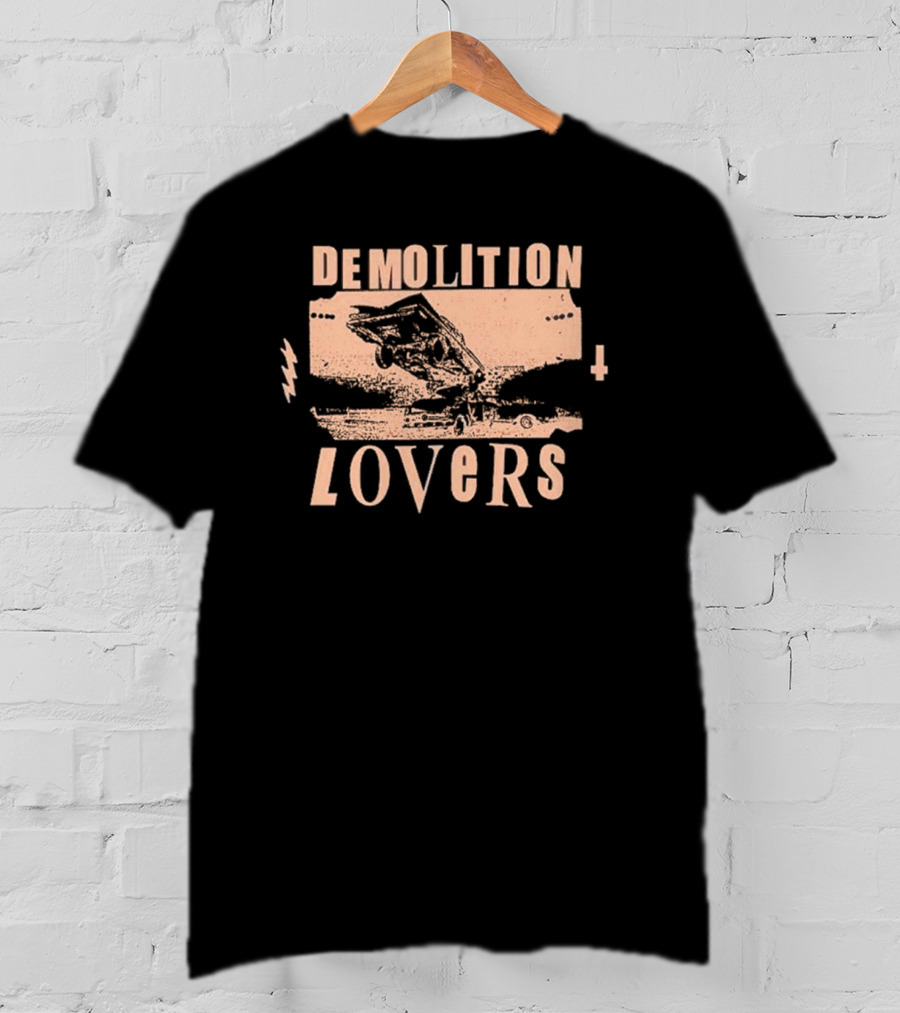 Demolition Lovers Vintage Car Crash Aesthetic T-Shirt