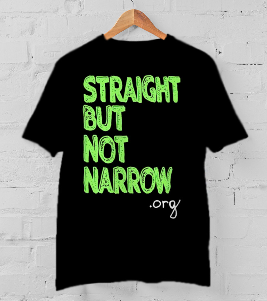 Josh Hutcherson Straight But Not Narrow Support .Org T-Shirt