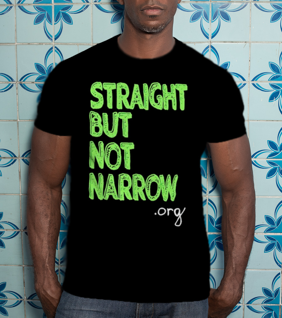 Josh Hutcherson Straight But Not Narrow Support .Org T-Shirt