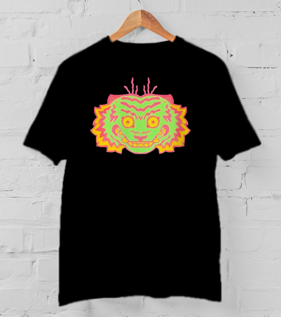 Papajoolia Tigers Neon Doodle T-Shirt