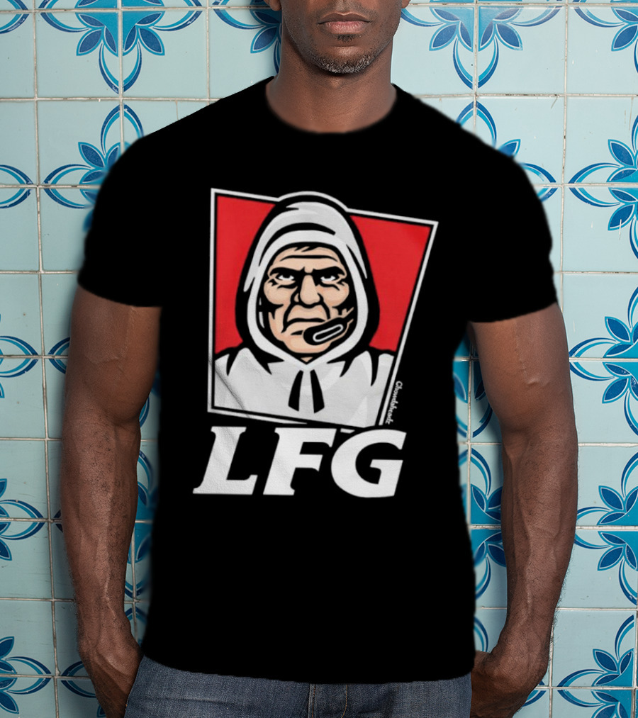 LFG Bill Belichick Hoodie Cartoon Sketch T-Shirt