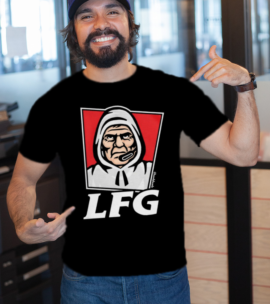 LFG Bill Belichick Hoodie Cartoon Sketch T-Shirt