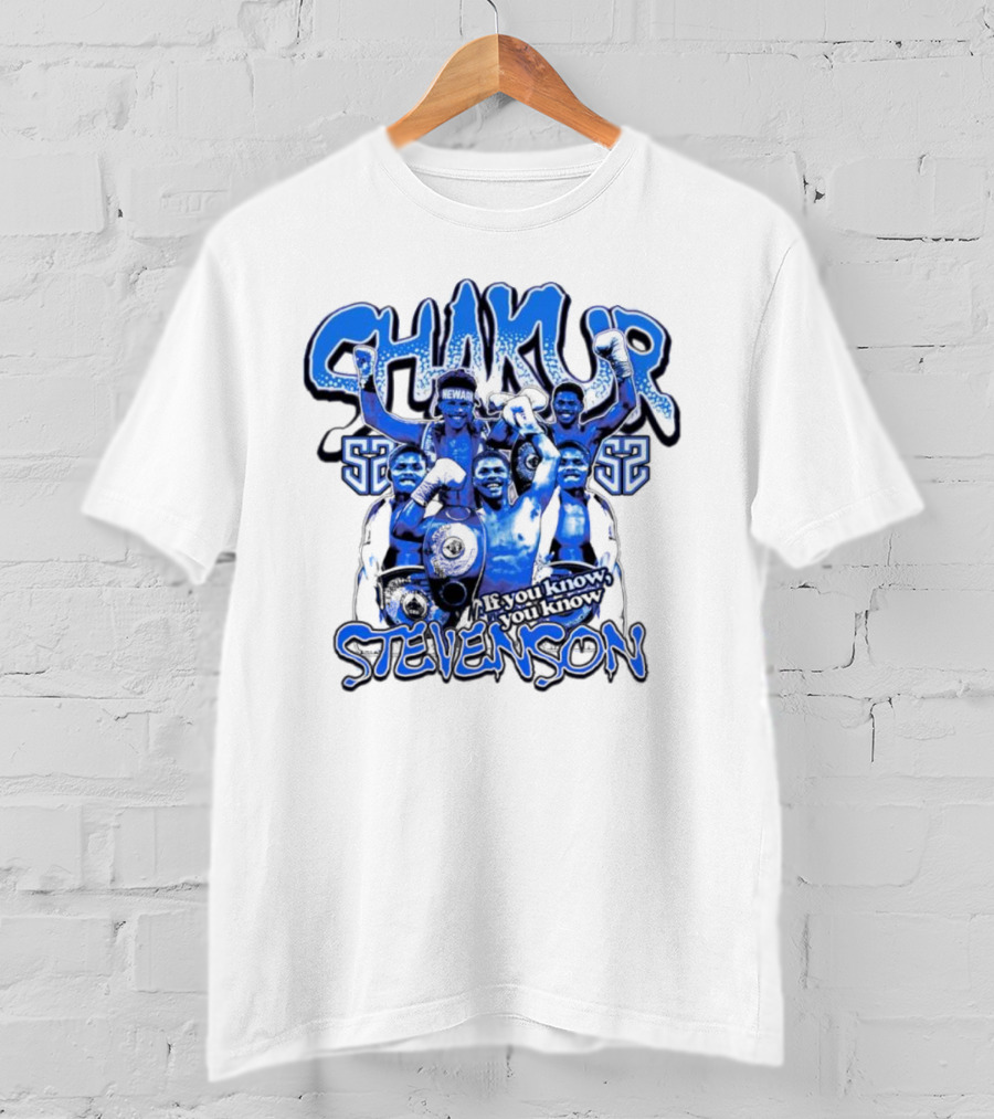 Shakur Stevenson Newark Fight April 8th Boxing Champion T-Shirt