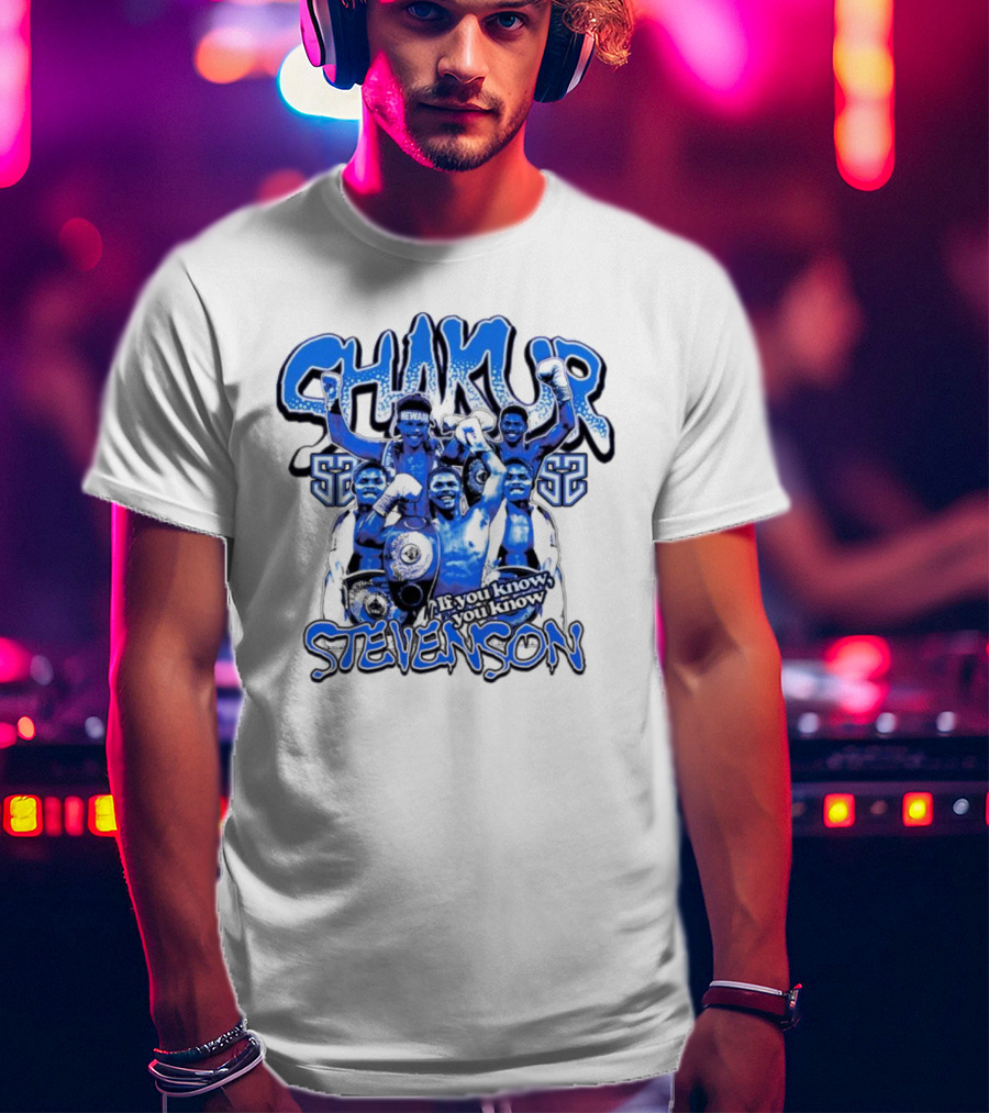 Shakur Stevenson Newark Fight April 8th Boxing Champion T-Shirt