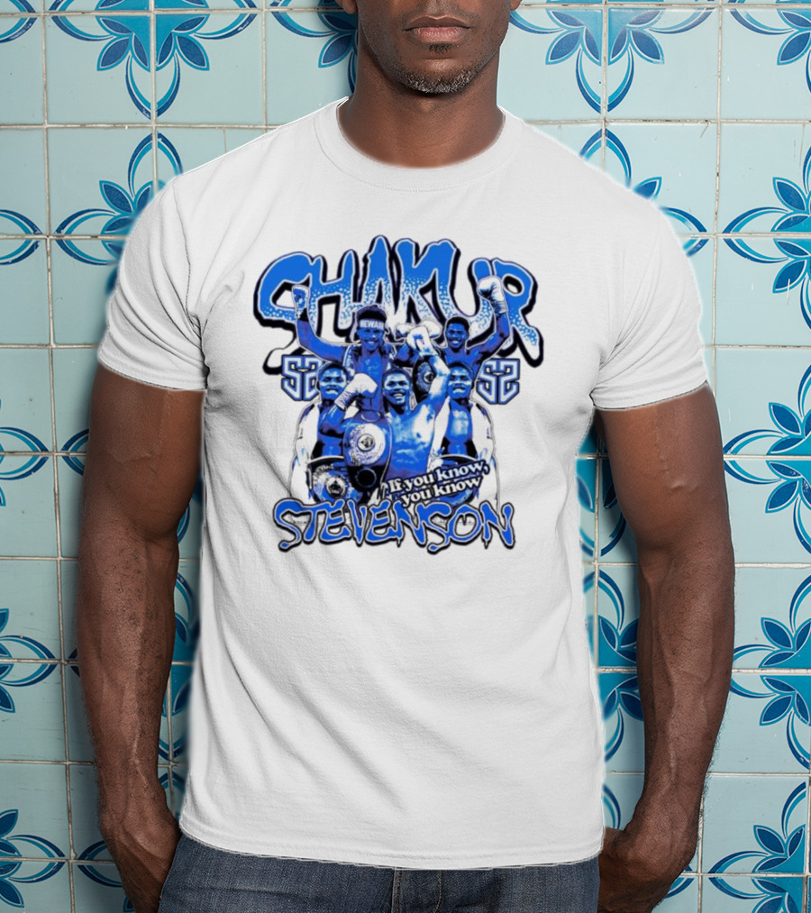 Shakur Stevenson Newark Fight April 8th Boxing Champion T-Shirt