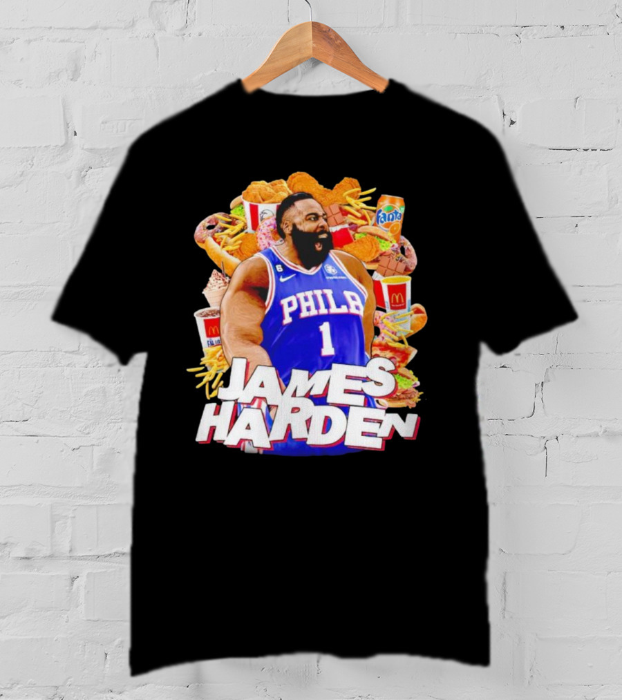 James Harden Philly Fast Food McDonald's Fanta T-Shirt