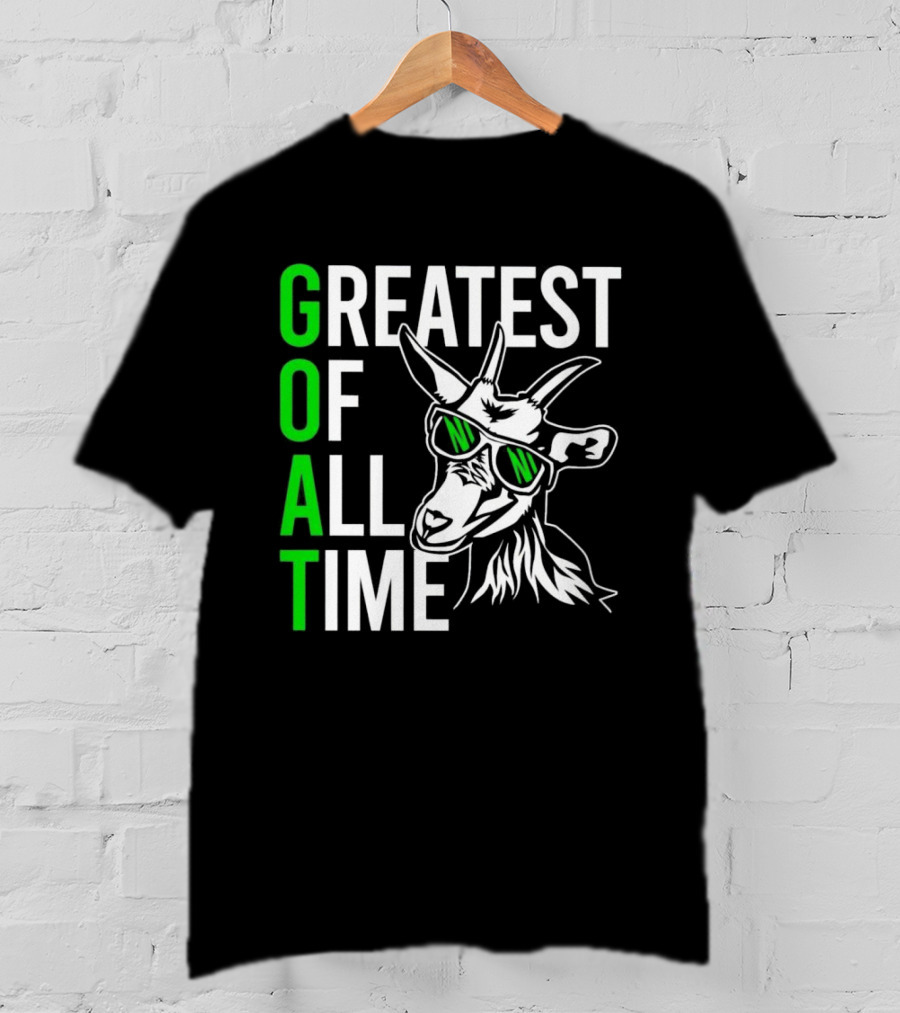 GOAT Greatest Of All Time Cool Sunglasses Goat T-Shirt