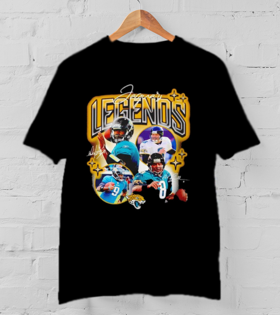 Jaguars Legends Signatures Legendary Football Heroes T-Shirt