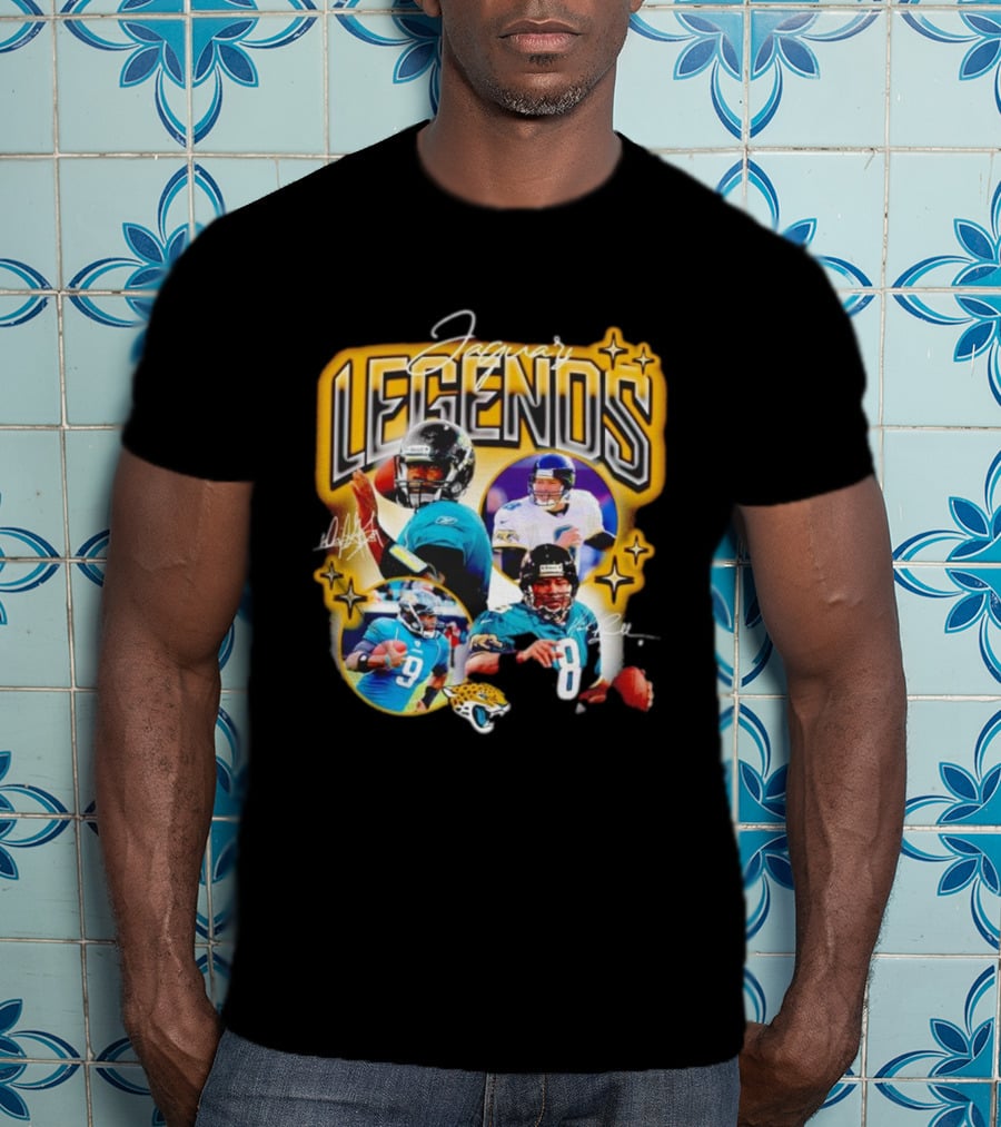 Jaguars Legends Signatures Legendary Football Heroes T-Shirt