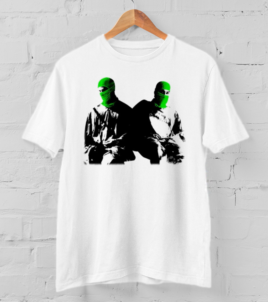 Mansionz Mask Green Neon Duo T-Shirt