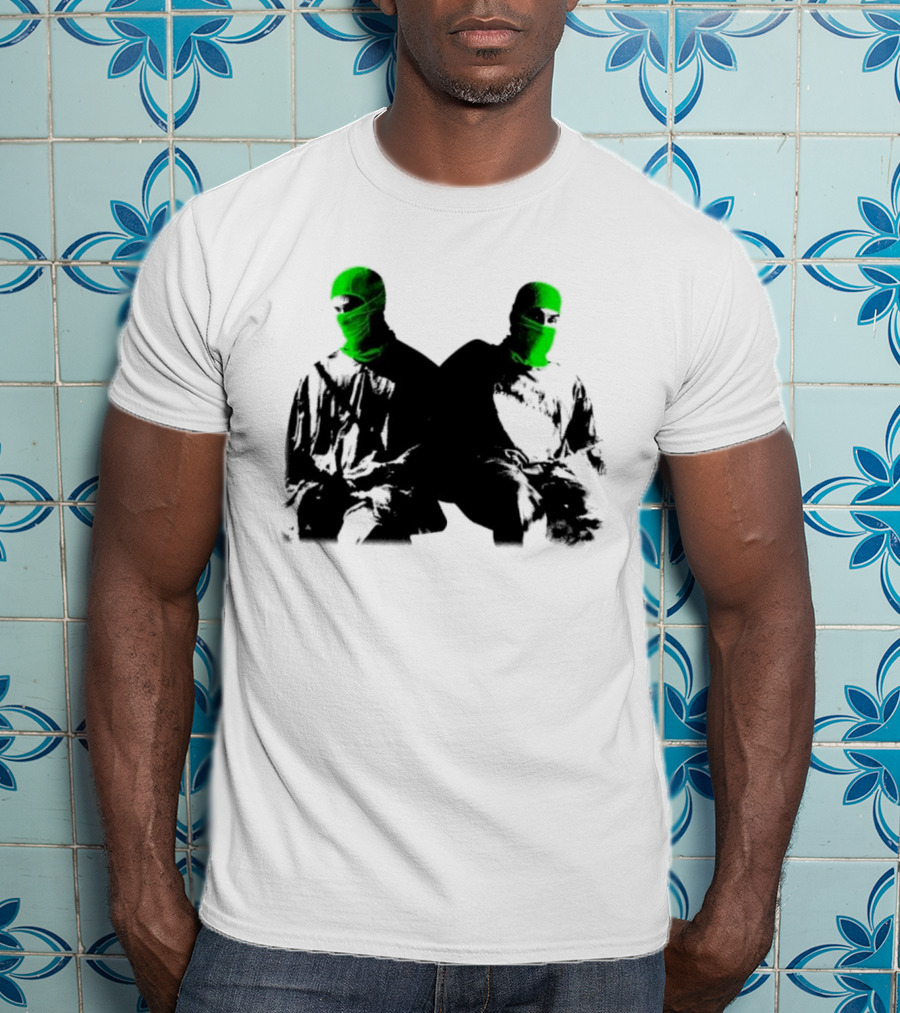 Mansionz Mask Green Neon Duo T-Shirt
