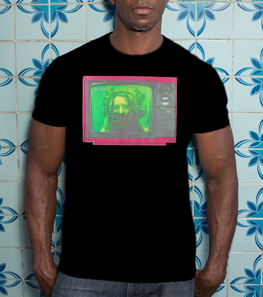Play Saw Bear Trap Retro TV Horror T-Shirt