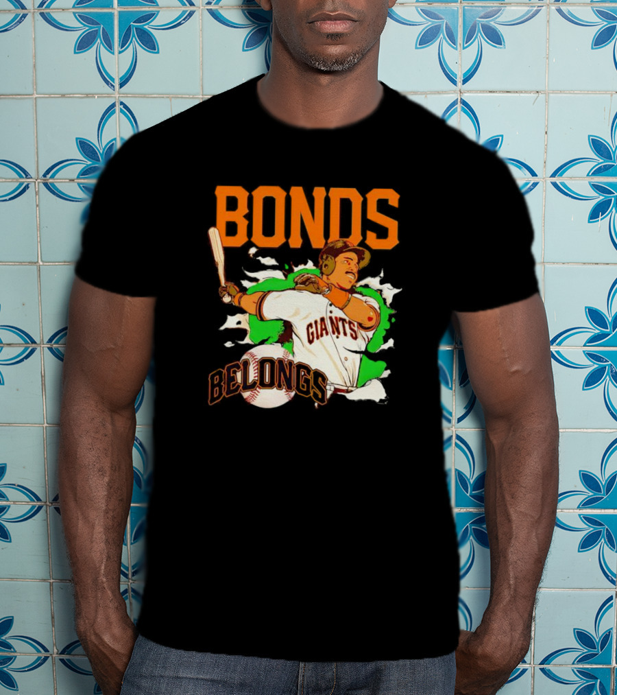 Bonds Giants Belongs T-Shirt