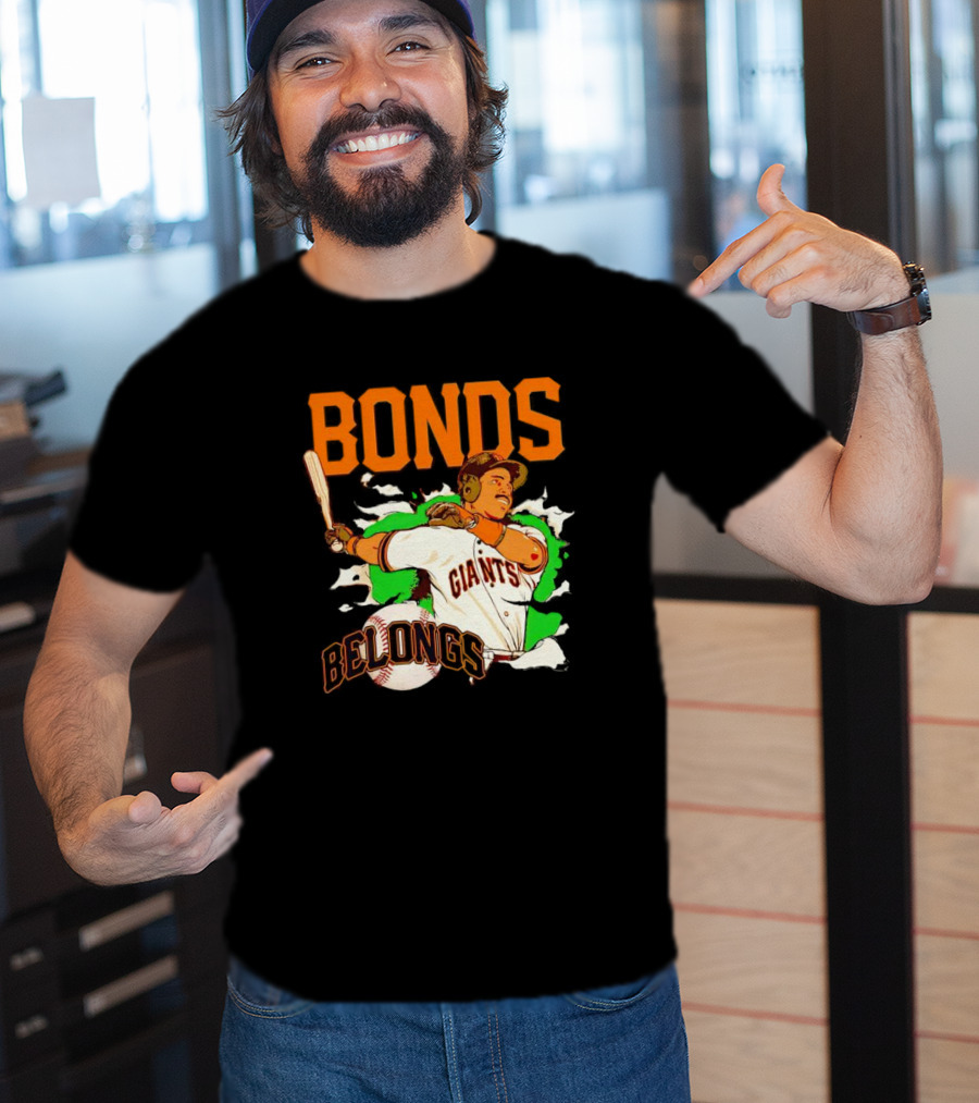 Bonds Giants Belongs T-Shirt