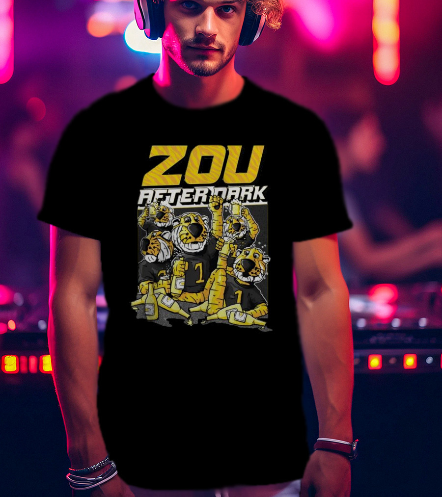 ZOU After Dark Missouri Tigers Party T-Shirt