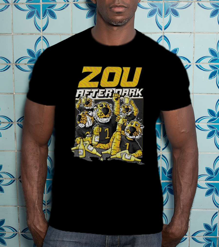 ZOU After Dark Missouri Tigers Party T-Shirt