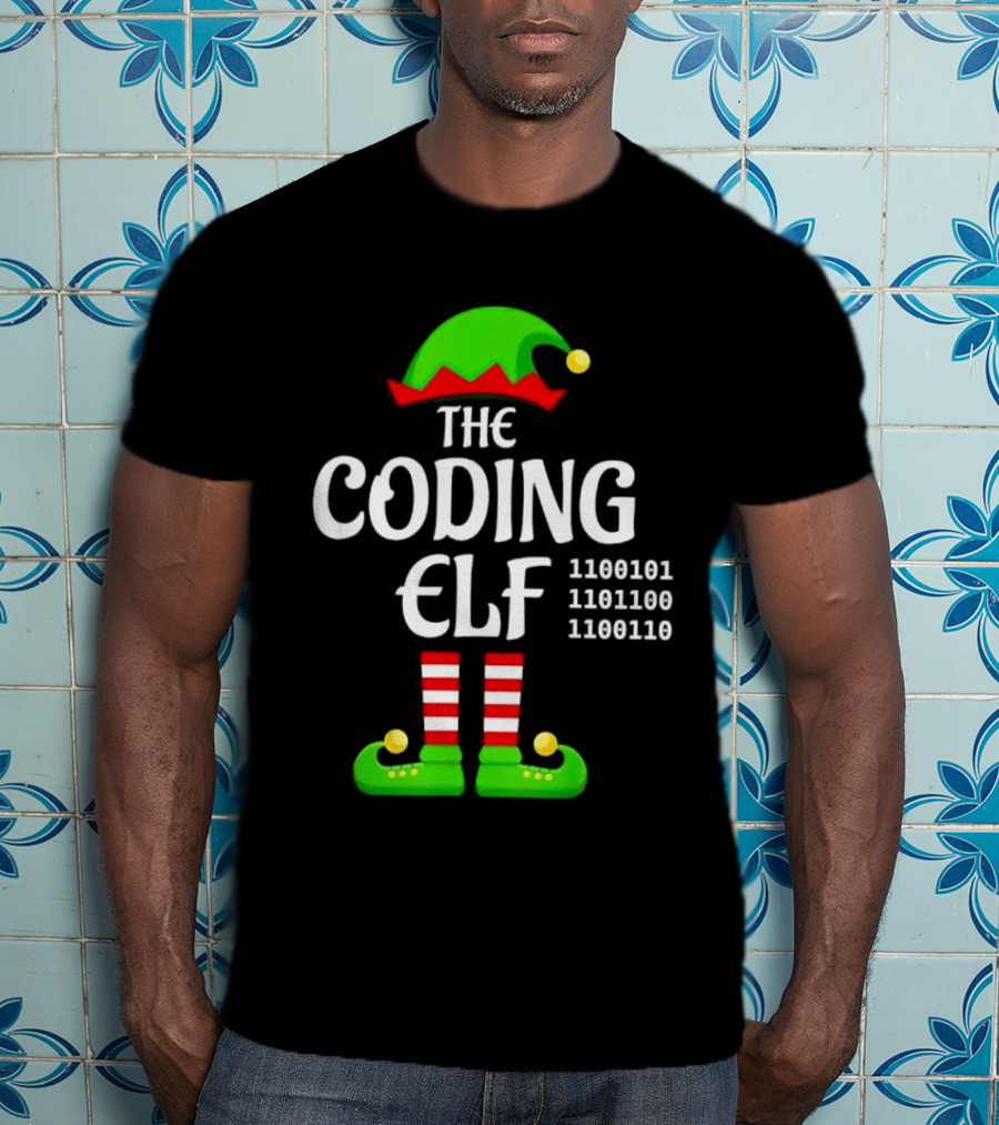 The Coding ELF 1100101 1101100 1101110 T-Shirt