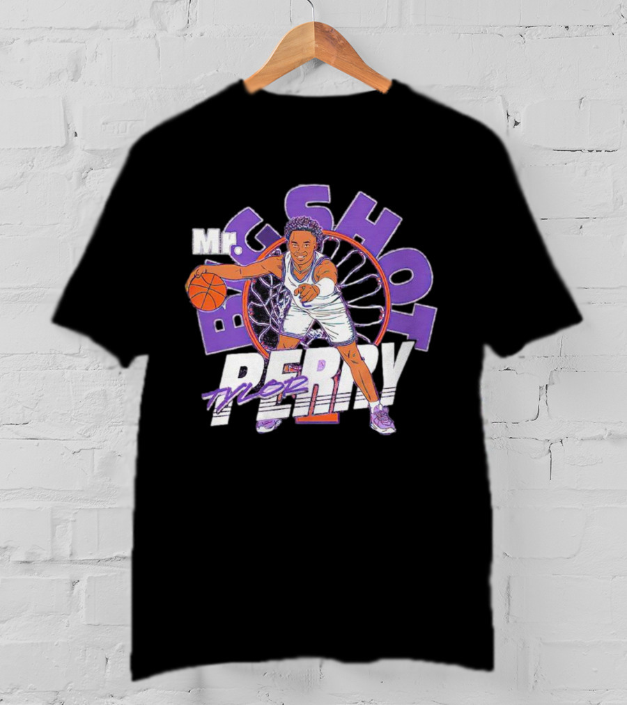 Mr. Big Shot Tylor Perry Basketball Player Signature T-Shirt