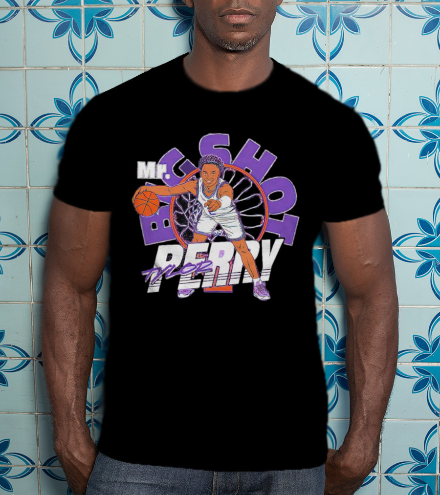 Mr. Big Shot Tylor Perry Basketball Player Signature T-Shirt