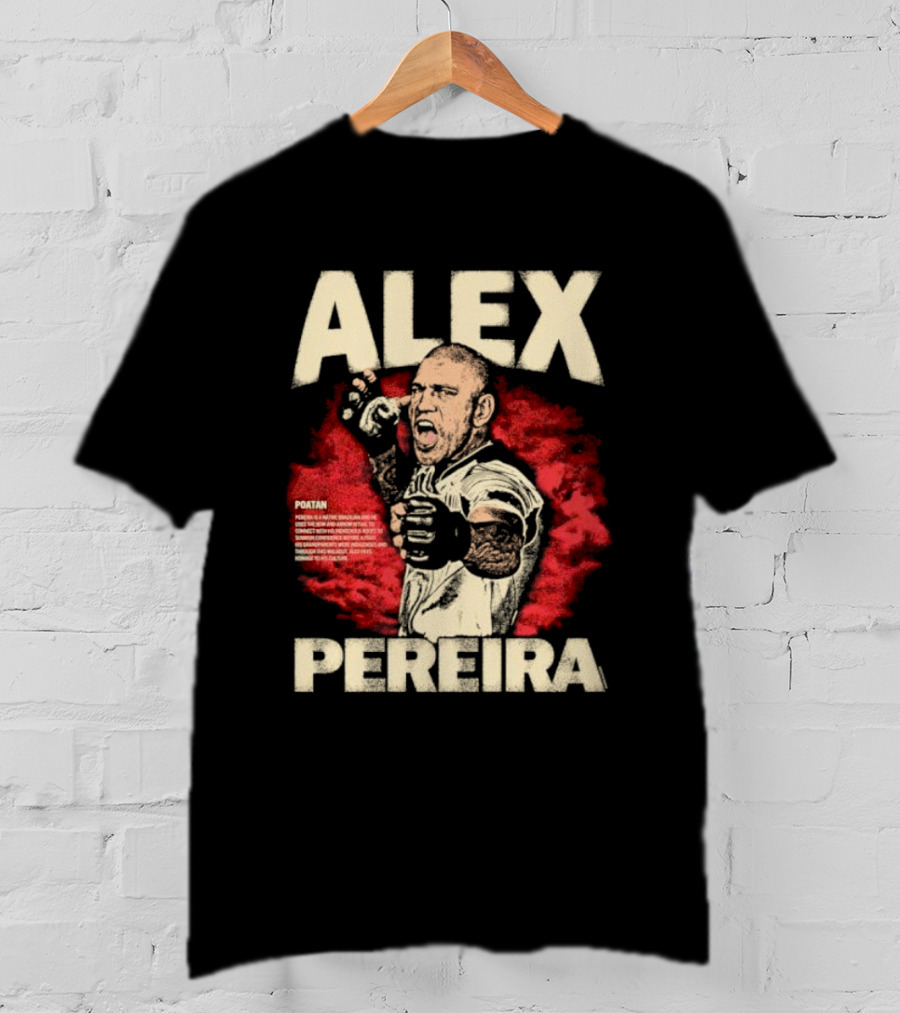 ALEX PEREIRA POATAN Bow And Arrow Fighter T-Shirt